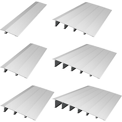 VEVOR Transition Entry Ramp Modular Threshold Ramp Aluminum 1 6quot;H Rated 800lbs $55.99
