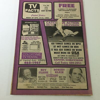 VTG TV Facts Magazine amp; Shopper#x27;s Guide April 15 21 1984 Roy Clark Robert Klein $15.96