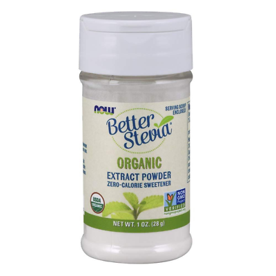 NOW Foods Better Stevia Extract Powder 1 Ounce $21.99