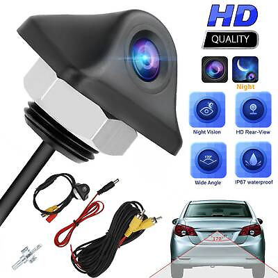Car Rear View Reverse Camera Parking Backup Cam HD Night Vision Waterproof 170Â° $13.48