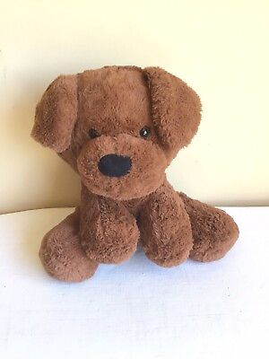 Spark Create Imagine Sitting Chocolate Brown Floppy Ear Dog Plush Toy 10quot; Tall $15.99