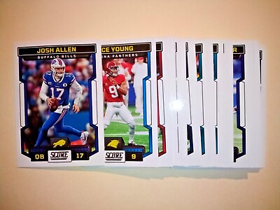 2023 Panini Score Football Cards #1 400 Complete Your Set Vets and Rookies $0.99