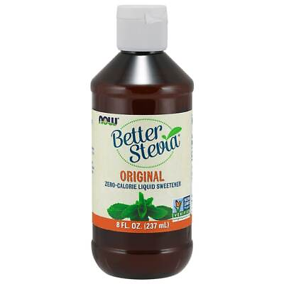 NOW Foods Better Stevia Liquid Sweetener Original 8 fl oz Liq $20.81