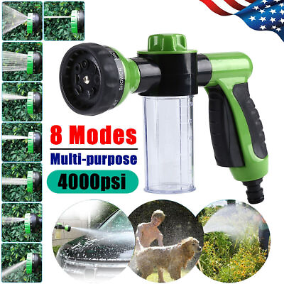 Foam Sprayer Gun Pressure Washer Nozzle for Car Wash Yard Watering Pet Shower $8.88