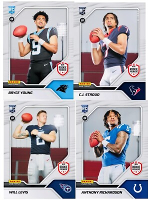 2023 Panini NFL Instant Football First Look RPS Rookie RC #1 43 You Pick $3.99