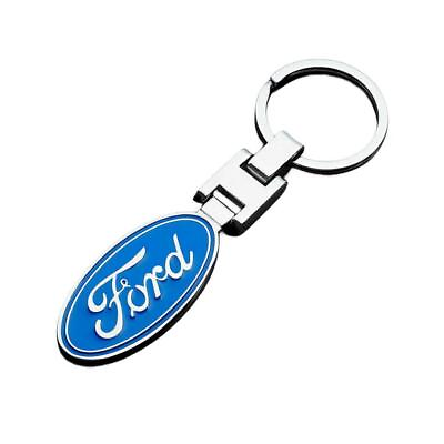 Metal Ford Logo Car Keyring Keychain Key Chain Pendant Holder Free shipping $2.95