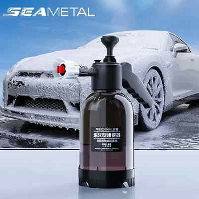 SEAMETAL 2L Hand Pump Foam Sprayer Pneumatic Washer Foam Snow Foam High Pressure $19.99