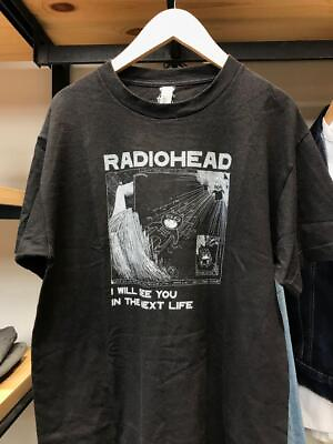 Radiohead Vintage Tour Tee Shirt Music Band Shirt Reprint $14.99