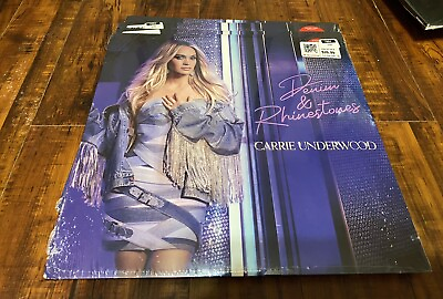 Carrie Underwood quot;Denim amp; Rhinestonesquot; Target Exclusive Purple Vinyl LP NEW $10.95