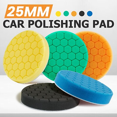 5 6 7 Inch Hex Logic Foam Polishing Sponge Pads Buffing Pad Look amp; Loop Design $23.39
