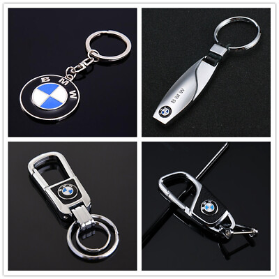 Metal Key Chain Key Ring car logo Keychain pendant Key Holder Fit For BMW $3.99