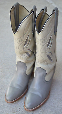 Vintage Frye Boots Made in USA Size Women#x27;s 6 B. #1334 Western Cowgirl Boots $74.95