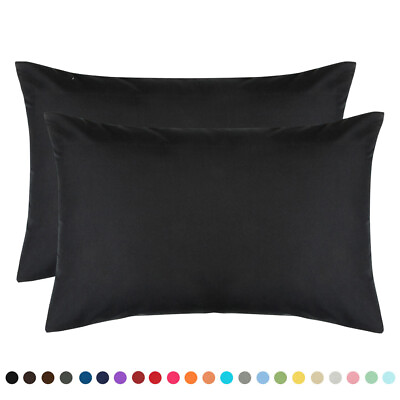 1800 Pillow Case Set Standard or King Ultra Soft Pillowcase Set of 2 Pillowcases $11.99