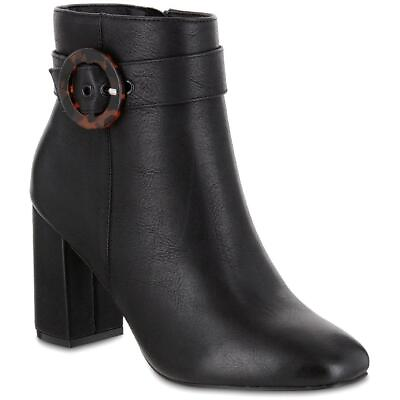 Mia Amore Womens Evanca Dressy Booties Block Heel Ankle Boots Shoes BHFO 9457 $23.99