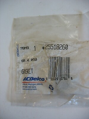 New NOS GM ACDelco 25518260 Manual Transmission Fluid Filler Tube Seal $5.99