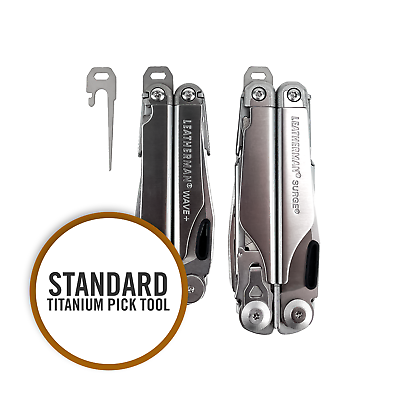 Titanium Pick Tool Compatible with Leatherman Wave Surge and Charge Models $29.99