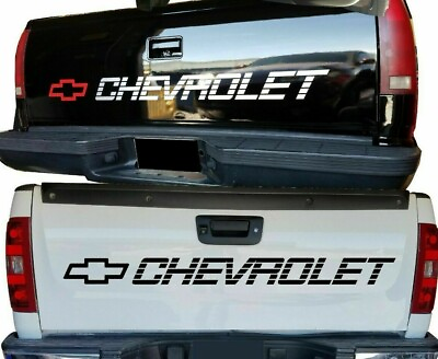 CHEVY Decals CHEVROLET Vinyl Sticker Silverado 1500 Bed Tailgate Letters 454 SS $15.75