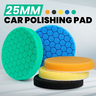 2 5Pcs 5 6 7 Inch Hex Logic Foam Polishing Sponge Pads for DA RO Polisher $23.39