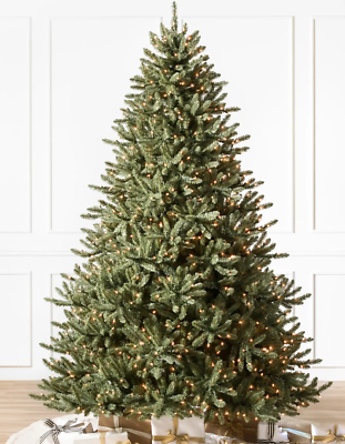 Balsam Hill Classic Blue Spruce 6.5#x27; tree Clear Lights $323.39