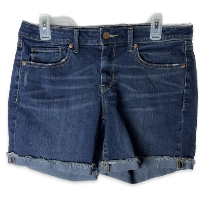Sonoma Shorts Size 8 Classic Blue Demin Mid Rise $10.00