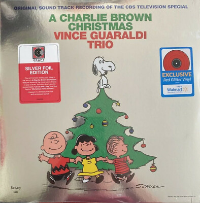 Vince Guaraldi Trio ? A Charlie Brown Christmas Red Glitter Vinyl $17.19