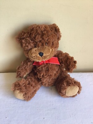 Generic Sitting Chocolate Brown Teddy Bear Plush Stuffed Animal Toy 8quot; Tall $13.99