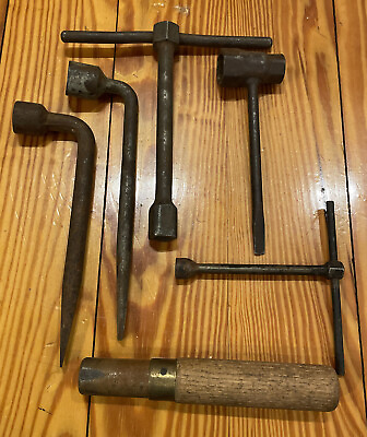 Lot of 6 Vintage Tools Wrench Handle T Wrench $20.00
