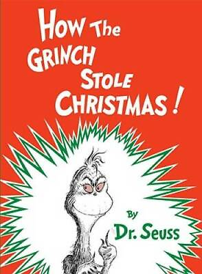 How the Grinch Stole Christmas Classic Seuss Hardcover By Seuss Dr. GOOD $3.98