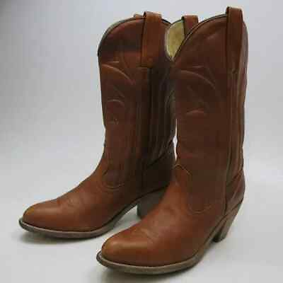 Frye Boots Made in USA Western Leather Dress Boots Womens Footwear Shoes Sz 9 B $69.96