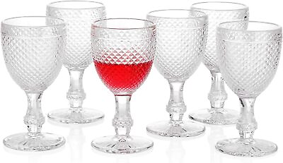 1500 C Tabletop Chroma Beverage Goblet Glasses 10.6 oz. set of 6 Clear #ad $59.48