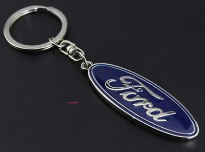 Metal Ford Logo Car Keyring Keychain Key Chain Pendant Holder Free shipping $1.95