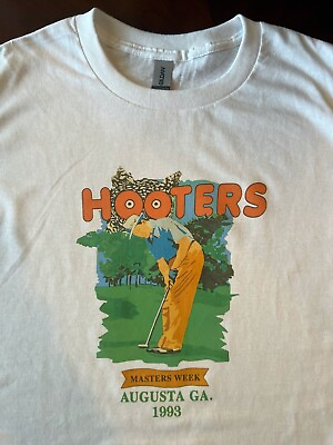 HOOTERS Masters Week 1993 Vintage Hooters Golf Tee $18.99