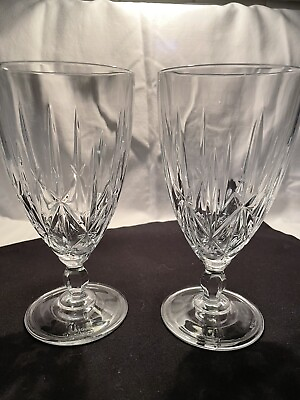 Set Of 2 Waterford Crystal Marquis Beverage Goblet Glasses Signt Excel Condition #ad $31.00