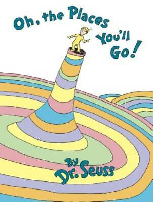 Oh The Places You#x27;ll Go Hardcover By Seuss Dr. GOOD $3.66