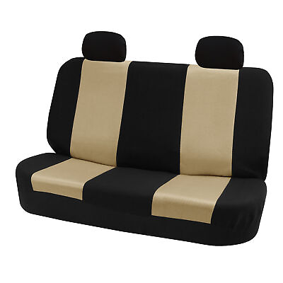 Classic Two Tone Universal Seat Covers Fit For Car Truck SUV Van Rear Bench $26.99