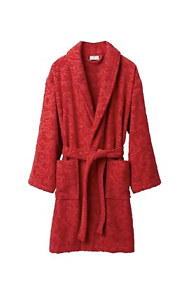 Hotel Collection Classic Textured Scroll Bedding Robe Large X Large $90.00