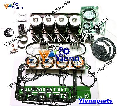 For Kubota V2003 V2003 M DI Overhaul Rebuild Kit Engine Bobcat S185 S175 Loader $476.15