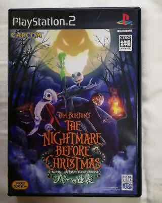 PS2 Tim Burton The Nightmare Before Christmas Boogie Strikes Back Japan $28.97
