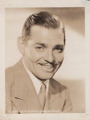 Clark Gable 1930s ðŸŽ¬â­� Handsome Actor Original Vintage Photo K 196 $29.99