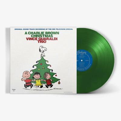 Vince Guaraldi Trio A Charlie Brown Christmas Green Vinyl LP Record $19.99